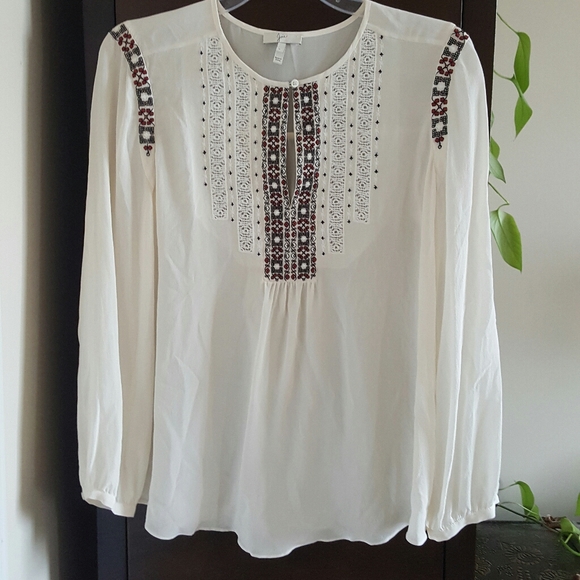 Joie  Peasant Blouse - Picture 1 of 11